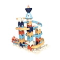 thumbnail image 3 of Bloques de construcción de pista de carreras Conjunto de aprendizaje del vástago de la mano del kit de construcción del kit de construcción del juego Estilo D, 3 of 8