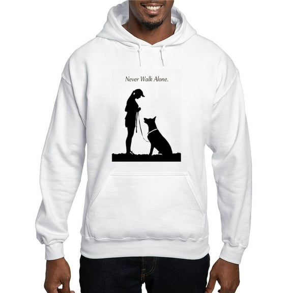 CafePress - German Shepherd Silhouette Hooded Sweatshirt - Pullover Hoodie, Hooded Sweatshirt