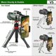 thumbnail image 5 of 50x60 Monocular Telescope High Power Monocular For Adults With Phone Adapter Tripod Hand Strap Low Night Vision Monocular Equipped, 5 of 5