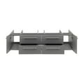 thumbnail image 3 of Fresca Lucera 60" Gray Wall Hung Single Vessel Sink Modern Bathroom Cabinet, 3 of 4