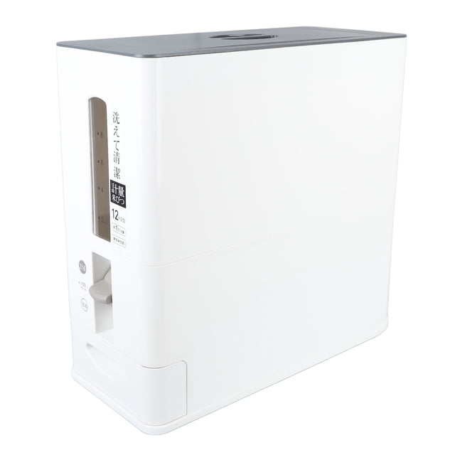 Contenedor de Almacenamiento de Arroz Automático Tipo Cajonera de 12kg Dispensador de Arroz Medible Inteligente Cubo de Arroz para Almacenamiento de Alimentos Secos ANGGREK Otros