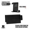thumbnail image 4 of Blackstone Side Shelf BAR System Grease Gate and Tool Hooks Set, 4 of 9