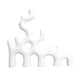 thumbnail image 2 of Candelero de Estilo Nórdico, Candelabro Decorativo para Candelabro de Pilar para Decoración de Aniversario de Escritorio para El Hogar, de Mes Blanco BLESIY Porta vela, 2 of 5