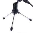 thumbnail image 4 of Microphone USB à condensateur avec trépied pour la diffusion en direct et le chant, 4 of 4
