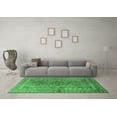 thumbnail image 3 of Ahgly Company Indoor Rectangle Persian Emerald Green Traditional Area Rugs, 3' x 5', 3 of 4