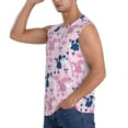 thumbnail image 3 of Daiia Cartoon Poodle Dog Printed Men's Tank Tops,Casual Soft Sleeveless Gym Muscle Shirts Bodybuilding Tee-X-Large, 3 of 8
