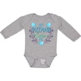 thumbnail image 3 of Inktastic My Meemaw Loves Me with Flowers and Hearts Boys or Girls Long Sleeve Baby Bodysuit, 3 of 5