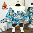 thumbnail image 4 of LOVZFMLL Vestes pour Filles Veste d'Hiver en Polaire pour Enfants 4-6 Ans, 4 of 4