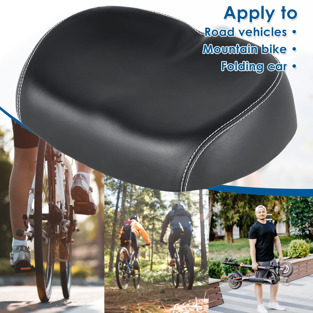 Sit Bones Most Comfortable Best Bike Seats For Women Esazn Backrest Saddle  Bike Seat With Backrest, X