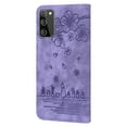 thumbnail image 6 of for Samsung Galaxy S20 FE Wallet Case, Flower Embossed Premium PU Leather Flip Protective Purse Cover with Card Slots Cash Holder and Kickstand for Samsung Galaxy S20 FE (6.5 inch),Purple, 6 of 14