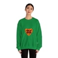 thumbnail image 4 of Wild Love Tiger Print Unisex Heavy Blend™ Crewneck Sweatshirt, 4 of 4