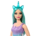 thumbnail image 5 of Barbie Unicorn Doll with Turquoise Fantasy Hair, Pastel Outfit, Curvy Body Type & Unicorn-Themed Accessories, 5 of 5