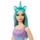 thumbnail image 5 of Barbie Unicorn Doll with Turquoise Fantasy Hair, Pastel Outfit, Curvy Body Type & Unicorn-Themed Accessories, 5 of 5