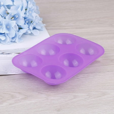 

Silicone Soap Chocolate Molds Cake Baking Tool Pastry Mould round shape 6holes