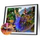 thumbnail image 1 of 5D diamante paisaje pintura bordado completo taladro DIY punto de cruz Kit FLhrweasw Nuevo, 1 of 9