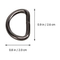 thumbnail image 2 of IFANLANDOR 40 Pcs Multipurpose D Ring Bag Hardware Zinc Alloy Assorted Color for DIY Projects Craft, 2 of 8