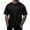 Black, variant on Cooling Shirts for Men Summer Short Sleeve Crewneck Lightweight Ice Silk Breathable Casual T-Shirts