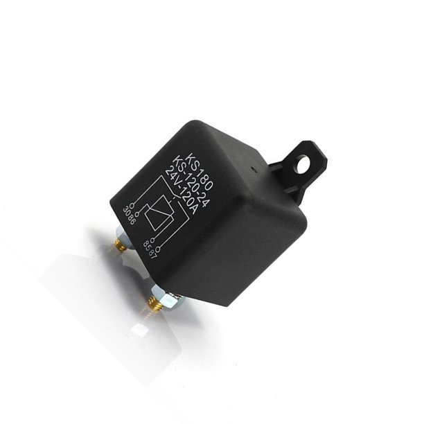 Injueey Universal caravanas RVs relé de alta corriente relé de arranque de coche 120A módulo controlador accesorios de actualización de automóviles Electrónica miscelánea 24V