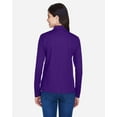 thumbnail image 3 of CORE365 78192 Women's Pinnacle Performance Long Sleeve Piqué Polo-Campus Purple-XS, 3 of 5