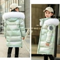 thumbnail image 4 of KAUOD Girls Long Winter Parka Coats Padded Insulated Faux-F𝐮r Puffer Jackets Kids Snow Ski down Outwear Quilted Warm Coats, 4 of 6
