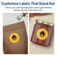 thumbnail image 4 of Avery Printable Round Labels, Bright Yellow, 1-5/8" Diameter, 400ct, 4 of 11