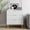 White, variant on TEQIN Fluted Nightstand with 3 Drawers, Fluted 3 Drawer Dressers,Side Table End Table, Accent Storage Cabinet,Modern Night Stand Bedside Table for Bedroom Living Room Hallway Closet