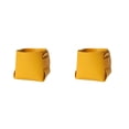 thumbnail image 1 of Portalápices Cateissary de cuero amarillo 9*9*10 CM 2Conjunto, 1 of 6
