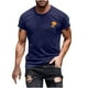 thumbnail image 1 of Camisas de Manga Larga para Hombres Casual Impreso Cuello Girado Abajo, Lado Dividido Botón Abajo Blusa para Al Aire Libre, Diario Y Primavera Verano, 1 of 5