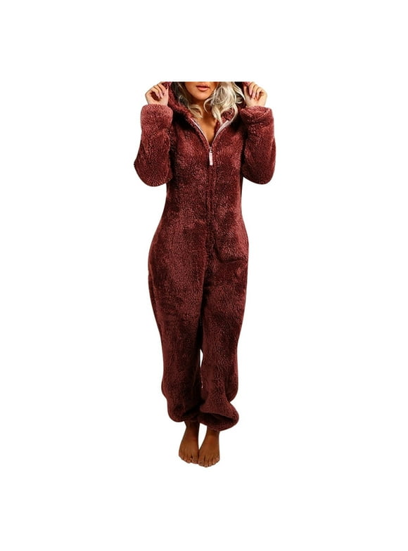 Fuzzy Pajamas Women