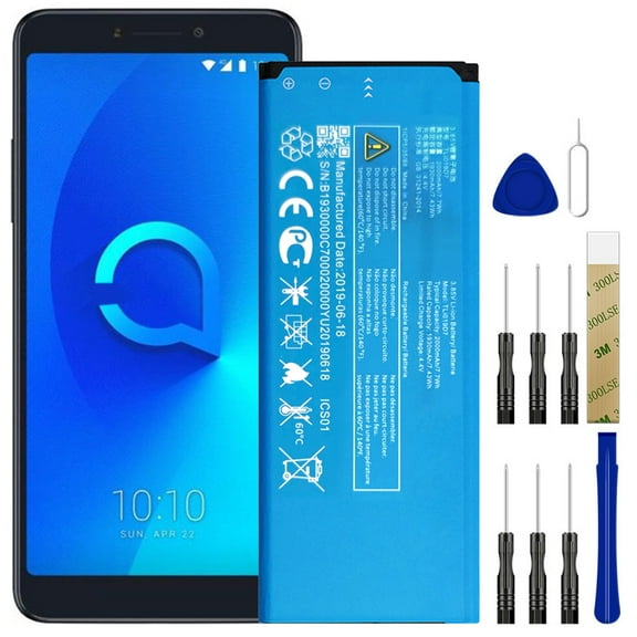 Replacement Battery TLi019D7 For Alcatel 1 5033D Tool