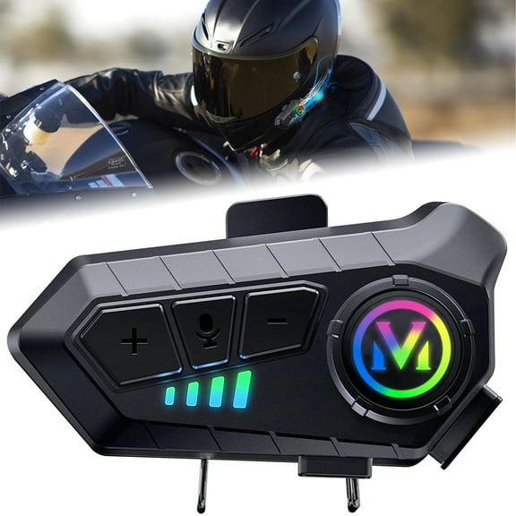 Motorcycle Bluetooth Headset, Motorbike Universal Bluetooth Motorcycle Helmet Communication System