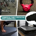 thumbnail image 3 of 1/4 in Thick Rubber Gym Flooring Roll, Heavy Duty Exercise Equipment Mats Shock Absorption Sound Insulation Ideal for Gym Home Garage Basement 4x6ft, 3 of 12