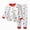 outfits001-White, variant on NOLDARES Outfit Set for Toddler Boys Long Sleeve Print Crewneck Cotton Tee Elastic Waist Pants 2 Piece Fall Winter Clothes Size:2-3 Y,Yellow