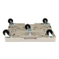 thumbnail image 2 of DeVault Enterprises 16" Square Plant Dolly Gray Mist w/Handle, 2 of 5
