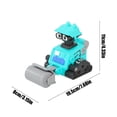 thumbnail image 2 of Coche de juguete rastrero robot Educational Press and Go | Plástico ABS | No se necesitan pilas | Coordinación mano-ojo | Pensamiento Lógico | Diseños coloridos | 19,5x11x8cm | 0.55 libras, 2 of 5