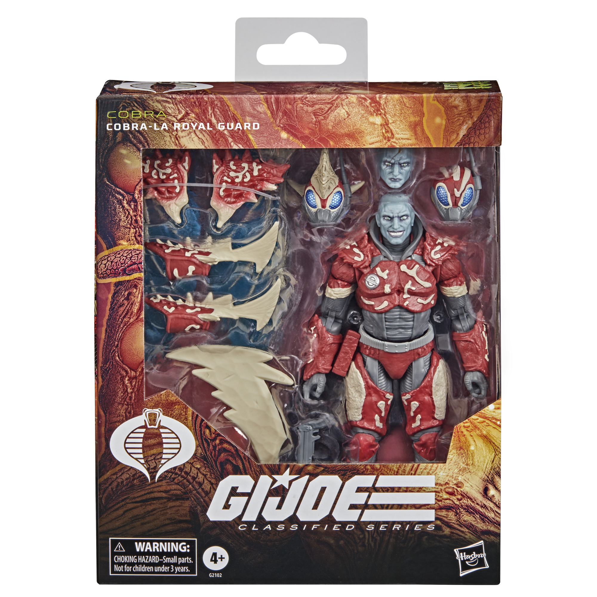G.I. Joe Clasificados Serie 191, Guardia Real de Cobra-La, Figura de Acción de 6 Pulgadas 2