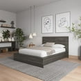 thumbnail image 3 of James Platform Bed with Headboard, 3 of 6