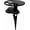 Double-layer (Black), variant on ABPETE Outdoor Portable Folding Wine Table,Beach Sand Ground Insert Cup Holder Stand & Wood Wine Rack, 1 or 2 Tier Garden Table for Camping BBQ (Single Layer,Natural Wood)