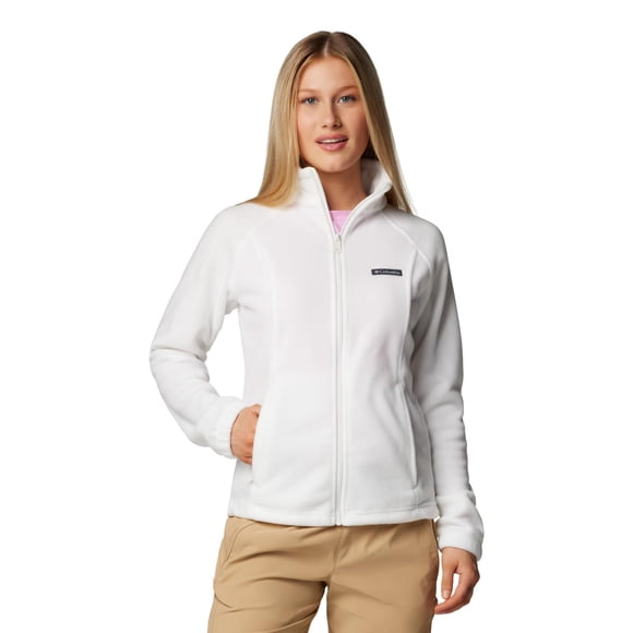 Chaqueta Columbia Benton Springs de forro polar con cierre completo para mujer Sea Salt