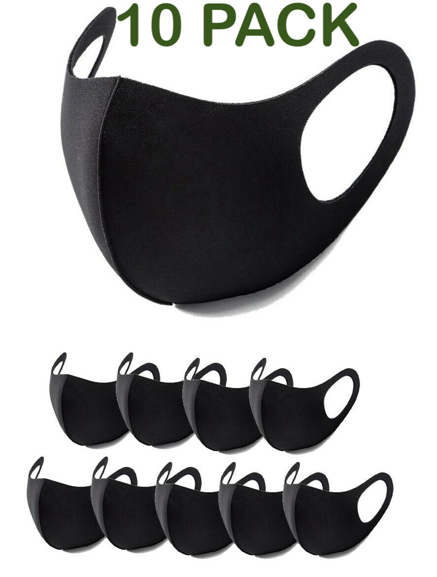 Reusable Washable Polyester Face Covering Mask Water Resistant For Men