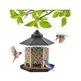 thumbnail image 4 of Comedero para pájaros para colgar al aire libre, comedero para pájaros retráctil, semillas de pájaros silvestres para comederos exteriores y patio de decoración de jardín para observadores d, 4 of 5