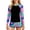 Multicolor, variant on Bovxnpu Girls' 2 Piece Swimwear Sets Girls Tankini Swimwear Long Sleeve 2-Piece Surf Diving Suits Swimwear (Girl's or Girl's Plus)