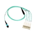 thumbnail image 1 of Axiom - Câble Réseau - MTP/MPO multi-mode (F) vers LC multi-mode (M) - 8 m - Fibre Optique - 50 / 125 Microns - OM3 - Verrouillé - aqua, 1 of 4
