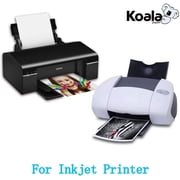 Koala Premium Glossy Inkjet Photo Paper 8.5 x 11 54lb 100 Sheets Water-Resistant 200gsm 8Mil for Everyday Photo Printing