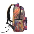 thumbnail image 3 of Fotbe Meditating Cute Horse Pattern Casual Backpack for School, Travel, and Outdoor Activities - Durable, Lightweight, and Comfortable, 3 of 5
