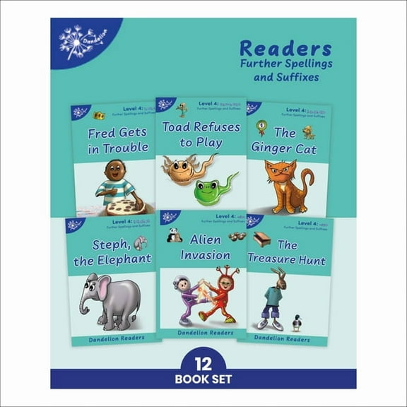 Phonic Books Beginner Decodable Phonic Books Dandelion Readers Further Spellings and Suffixes Level 4: (Alternative Spellings for Vowels and Consonants,, (Paperback)