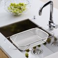 thumbnail image 4 of Stainless Steel Sink Basket, Retractable Vegetable Washing Basin & Storage Rack, Expandable Kitchen Sink Organizer for Utensils, Dishes, and Drainage, 4 of 4