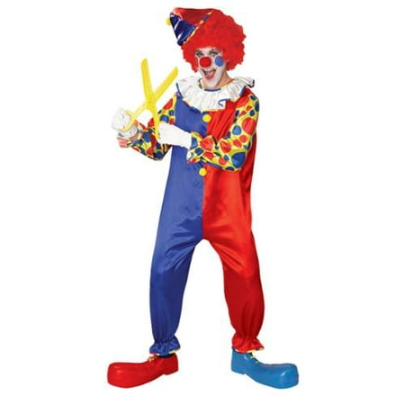 Bubbles the Clown Adult Costume - Standard