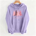 thumbnail image 5 of ThriftyPlait Women's Trendy Christmas Hoodie Pullover Warm Loose Fit Holiday Kangaroo Pocket Sweatshirt Long Sleeve Casual Shirt, 5 of 6