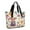 Colorful Mexican Elements, variant on Tote Bag for Women - Colorful Mexican Elements Shoulder Bag - Large Utility Work Duffle Bag with Zipper Handbag for Travel, Work, Sprots